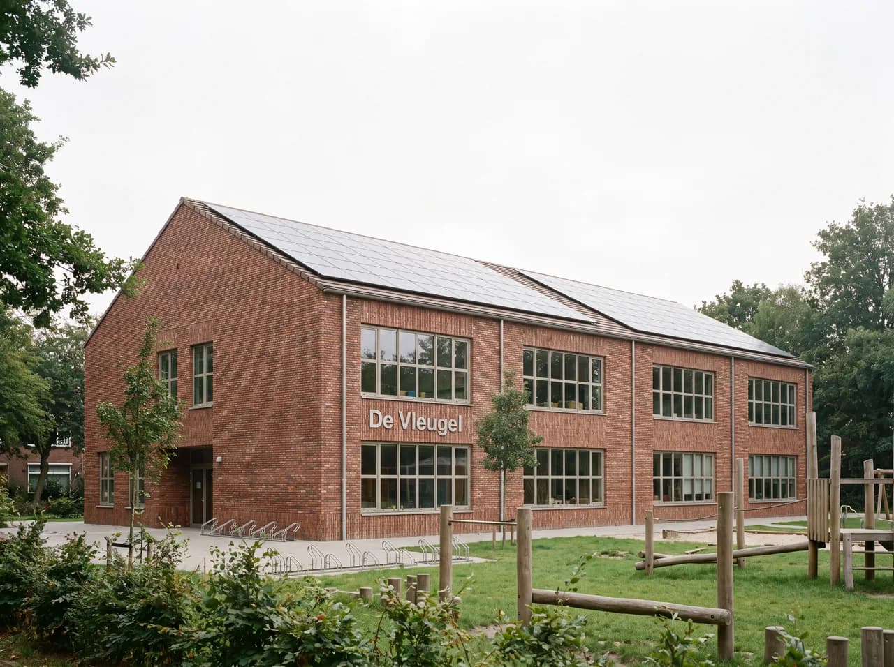 Een schoolgebouw