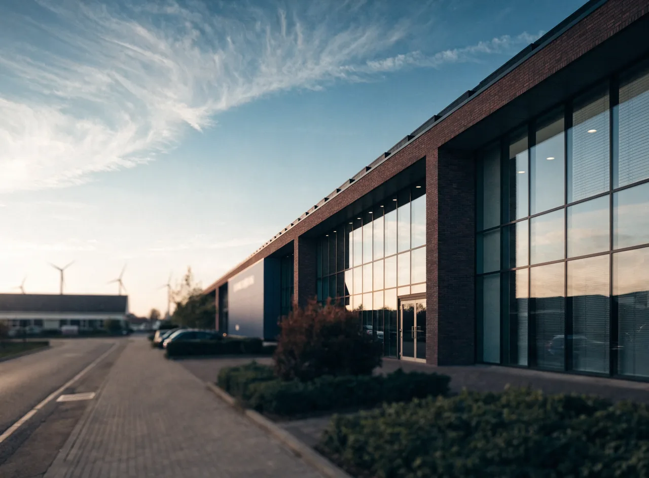 Een zorg- of sportgebouw